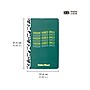 Pukka Pad Green Vibes Only Notebook, 5.28" x 8.46", Wide-Ruled, 96 Sheets, Green (9704-SPP)~#|#~84F4600A-5E17-41F7-A1A03B8473C48EA7_sc7