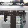Mount-It! XL 75"W Electric Corner Adjustable Standing Desk, White/Black (MI-15026)~#|#~84FCAB6C-1A57-455D-850D1862E4D589F0_sc7
