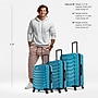 InUSA Endurance 3-Piece Hardside Spinner Luggage Set, TSA Checkpoint Friendly, Teal (IUENDSML-TEA)~#|#~850111DA-501E-4EF5-B5A45BE93405F984_sc7