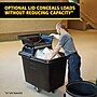 Rubbermaid Cube Truck, 500 lb. Capacity, Black (FG461600BLA)~#|#~8503C469-944D-46E0-8DC82150C55E13AF_sc7