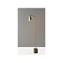 Adesso Hawthorne 55" Antique Brass Floor Lamp with Cone Shade (4247-21)~#|#~8504AF49-ACE1-410D-A4F2AEFE2BD2CB73_sc7