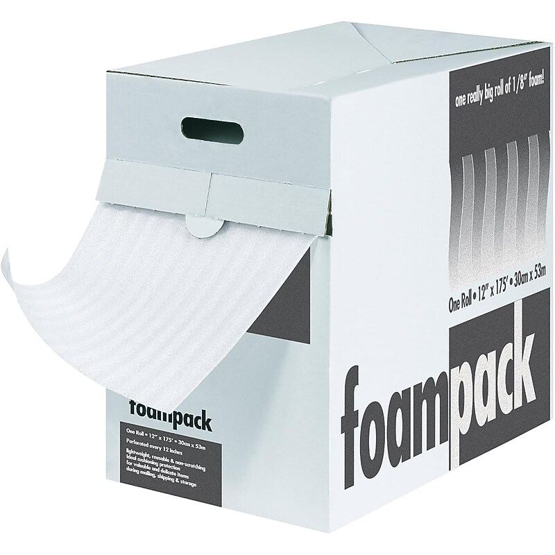 Perforated Foam Roll with Dispenser, 1/8" x 24" x 175' (FD1824) image 1