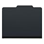 Medical Arts Press Pressboard Classification Folder, 1 Divider, 2" Expansion, Letter Size, Black, 10/Box (DV-T42-14-3BLK)~#|#~85185C7F-3336-496F-96682CF2A9D72A8D_sc7