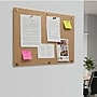 Excello Brands Cork Bulletin Board, Black and Gold Wall Posts, 18" x 24" (CRKBRD-1824-BG)~#|#~8518D39E-AFDA-42D8-90FFC1A75A606C1D_sc7