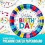 Say Hooray! Color Waves "Happy Birthday" 9" Paper Plates, Multicolored, 32 Plates/Pack (DTC382604DPLT)~#|#~851A1787-65CB-4920-AF18D540402CFA6C_sc7