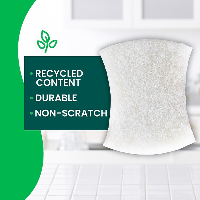 Scotch-Brite Greener Clean Non-Scratch Heavy Duty Sponge with