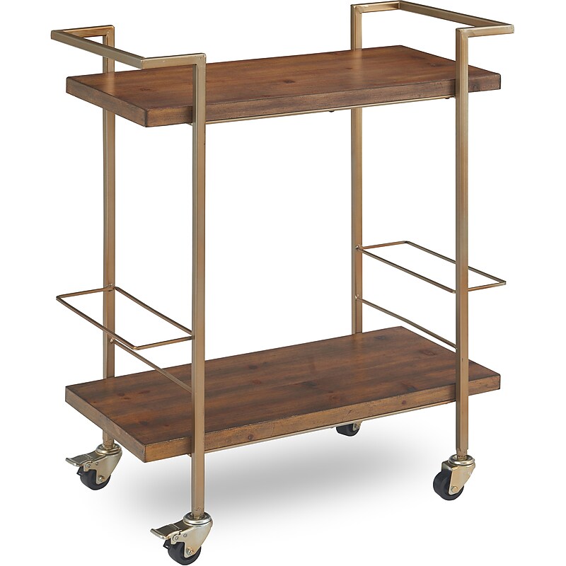 Finch Maxwell Bar Cart, Gold (FUBC10024A) image 1