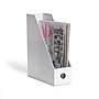 U Brands Perforated Metal Magazine Holder, White (5716U00-04)~#|#~8529BEE1-6628-459A-974A30B15D08C97B_sc7