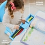 Mount-It! 26"W Kid's Desk with Chair, Blue (MI-10202)~#|#~852BF42F-D08B-40DF-9A4B26F1CF1C0F06_sc7