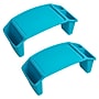 Mind Reader 10.75" x 22.25" Plastic Kids' Lap Desk Activity Tray, Blue, 2/Pack (2KIDLAP-BLU)~#|#~85335BAC-7043-4D8D-8055726000E3F4EC_sc7