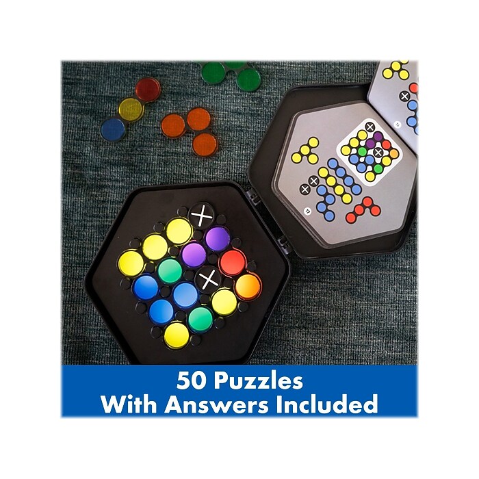 Educational Insights Kanoodle Fusion Light-Up Puzzle Game