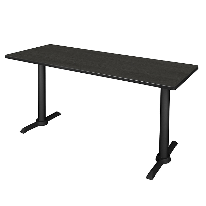 Regency Cain 66"W x 24"D Training Room Table, Laminate, Ash Grey (MTRCT6624AG) image 1