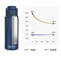 WaterH BOOST Stainless Steel Triple Wall Insulated Smart Water Bottle, 32 oz., Magnetic Blue (B003MB)~#|#~854D33DB-9FF5-4C97-943DD8EF8D808D5A_sc7