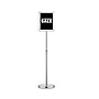Staples Sign Holder, 8.5" x 11", Metallic (28069)~#|#~854D8AB3-8020-49B8-96E2D3493D8C4407_sc7