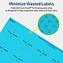 Avery Laser/Inkjet Multipurpose Circle Labels, 1.5" Dia., Bright Blue, 1600/Box (94506)~#|#~8552F0EC-4459-48CF-927E0EB822A6C943_sc7