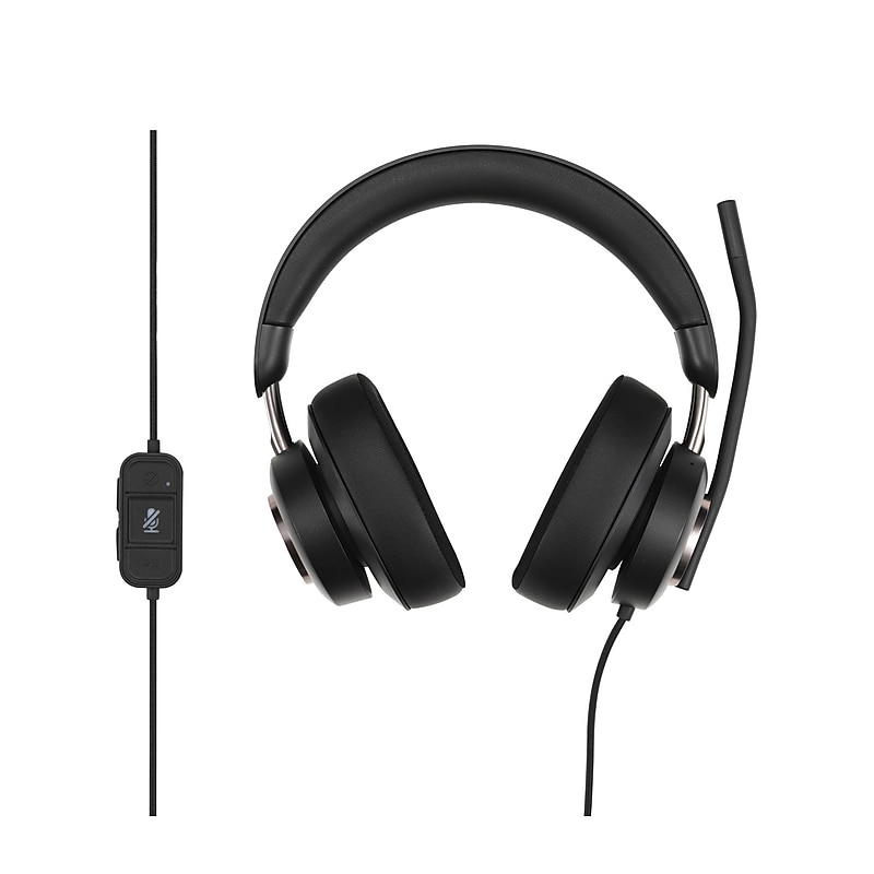 Kensington H2000 Universal PNC Over-Ear Stereo Headset, USB-C, MS Certified (K83451WW) image 1