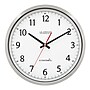 La Crosse Technology UltrAtomic Wall Clock, Stainless Steel, 14"Dia. (404-1235UA-PL )~#|#~855A9857-86EA-4948-A798214924F77A7B_sc7