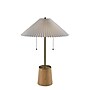 Adesso Ophelia 27" Incandescent Table Lamp, Antique Brass/White (9402-21)~#|#~855BA17E-D0BD-4485-B839D6DD0A3CF2FC_sc7