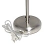 Creekwood Home Oslo 19.5" LED Table Lamp with USB Port, Brushed Steel/Light Pink Shade (CWT-2012-LP-LB)~#|#~855CC0E8-B23B-49E8-AA6DB88468D162A3_sc7