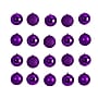 Nearly Natural Holiday Christmas Purple Shatterproof Ornament Set, 3", 20/Set (D1056-PP)~#|#~855E1450-EF52-460C-BBCFFD7701DDF003_sc7