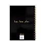 Carpe Diem 1-Subject Notebook, 7.5" x 9.75", Wide-Ruled, 80 Sheets, Black (9375-CD)~#|#~855ED534-2567-4907-AD9AFF10922D96DC_sc7