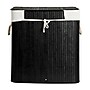 Household Essentials 39-Gallon 2-Section Hamper with Lid, Bamboo, Black (HE1225)~#|#~855FE1C9-3A52-4750-8E46C2145BB31EC6_sc7