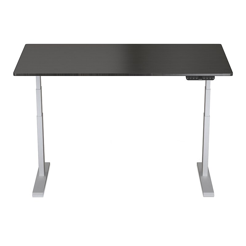 Uncaged Ergonomics RISE UP Electric Adjustable Height Electric Standing Office Desk, Black (RUWBK) image 1