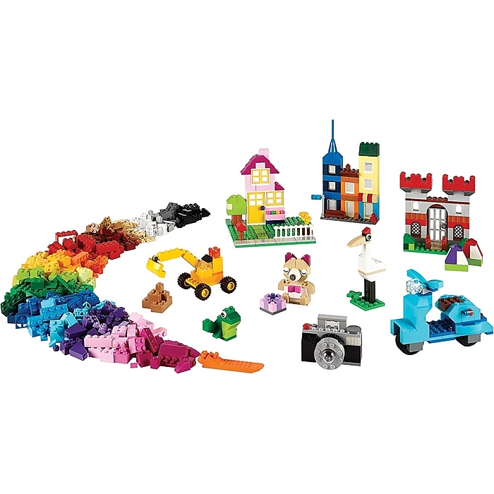 LEGO CLASSIC Large Creative Brick Box Building Set (10698) | Staples