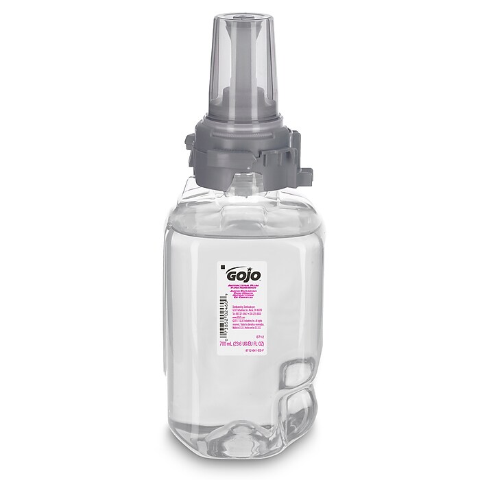 GOJO Antibacterial Foaming Hand Soap Refill for ADX-12 Dispenser