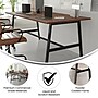 Flash Furniture Redmond 72"W x 36"D Conference Table, Laminate, Walnut (MTM7236WLTABF)~#|#~856C90B9-38F4-44BE-AE268BB2AC6F5EF8_sc7