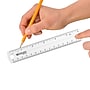 Westcott 6" Plastic Standard Ruler, Clear, 12/Box (17723)~#|#~856CD985-086B-4A09-9897841D2425338A_sc7