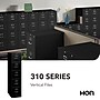 HON 310 Series 5-Drawer Vertical File Cabinet, Legal Size, Lockable, 60"H x 18.25"W x 26.5"D, Black (HON315CPP)~#|#~8577DCF7-63ED-4ABC-A4484366A5F9F18F_sc7