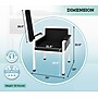 Viva Comfort Blood Drawing Chair, 1 Fixed Arm, 1 Flip Up Arm, Black (ADI997-02-BLK-MK)~#|#~857BED82-595B-45B4-9FC42D820D24FA2C_sc7