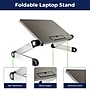 Uncaged Ergonomics WorkEZ Ergonomic Laptop Cooling Stand, Light Silver (WELS)~#|#~857C2840-6B8B-4C35-9496B4D4B80E903B_sc7