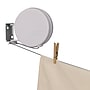 Household Essentials Single Line Retractable Clothesline with 40‑Foot Drying Space, White (HHR-400)~#|#~857FE4B7-53CD-4132-8FBD8847572EDA97_sc7