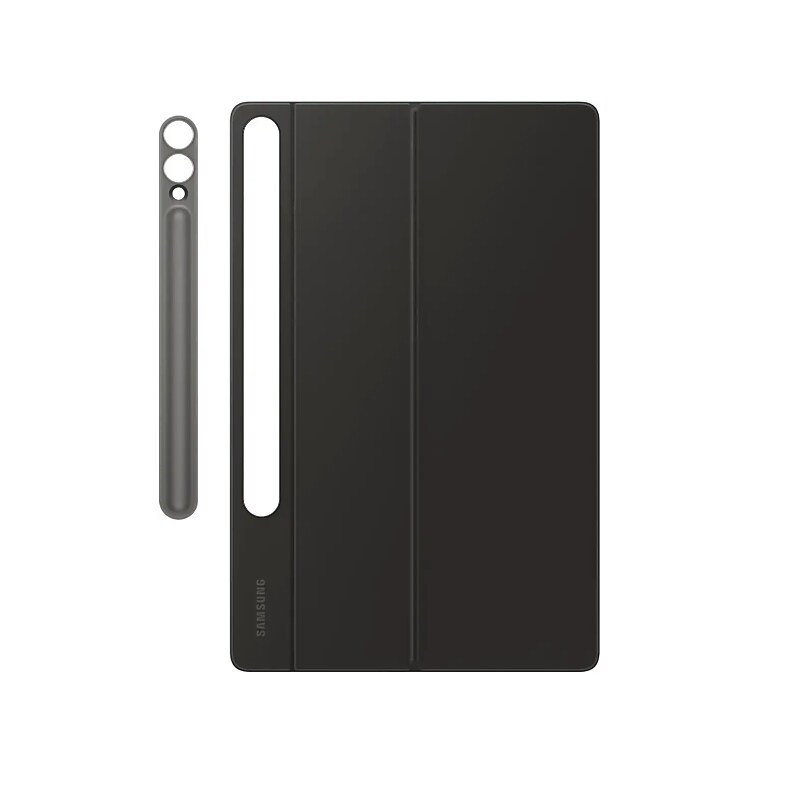 Samsung Synthetic Leather 10.9" to 12.9" Keyboard Case for Samsung Galaxy Tab S10+ & S9+ & S9 FE+, Black (EF-DX825UBEGUJ) image 1