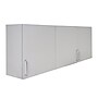 Vivacomfort 24'' H x 72" W Wood Wall Mounted Cabinet, 3-Doors, Gray (902WALL72GRY-MK)~#|#~8585EDE0-CE50-4739-A8A8DE957C87117C_sc7