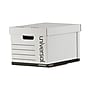 Universal Corrugated Boxes, Letter/Legal Size, White, 12/Carton (UNV95224)~#|#~8590F559-BDC0-4954-92578940502193AC_sc7