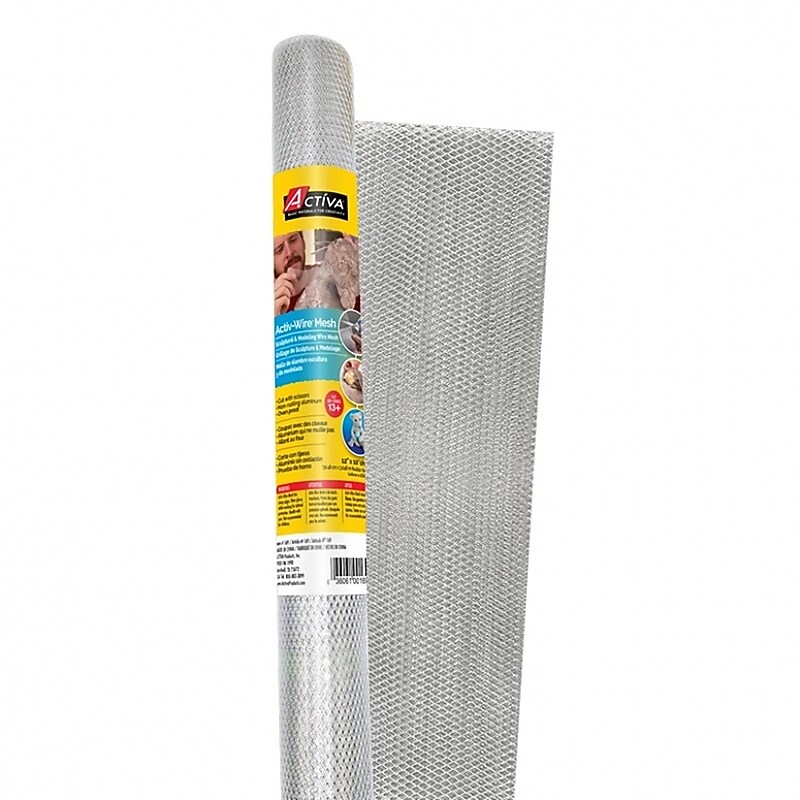 Activa Activ-Wire Mesh Sculptural & Modeling, 12-in x 10 ft Roll (API169) image 1