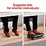 Staples Ergonomic Tilt Adjustable Footrest, Black (ST63336)~#|#~8594F37D-772D-46DC-9B4BB17C03746F98_sc7