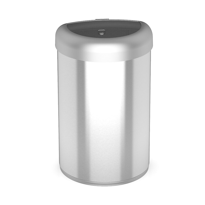 Nine Stars Trash Can, 21 Gallon, Silver (OTT-80-29SL) image 1