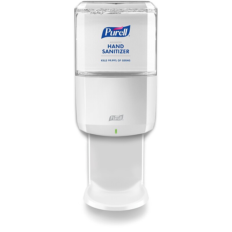 PURELL ES8 Automatic Wall Mounted Hand Sanitizer Dispenser, White (7720-01) image 1