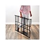 Advantus FlipShelf 3-Shelf Steel Rack, 30.5" x 26.75" x 12", Black (38703)~#|#~859B84DB-E03F-4DF5-840466BC27DA3DA0_sc7