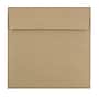JAM Paper Specialty Envelope 6 1/2" x 6 1/2", Brown Kraft, 100/Pack (63131150d)~#|#~859CCB3A-465C-411F-B202E2954334BD47_sc7
