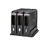 Dixie Ultra Triple Pack SmartStock Series-W Plastic Cutlery Dispenser, Black, 3/Carton (SSW3D85)~#|#~85A049AF-36BE-482B-B6FF5AA045B5874A_sc7