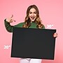 Flipside Foam Board, 20" x 30", Black, 10/Pack (20335-10)~#|#~85A0C6CD-BB46-4B03-A283AF172CA4AA61_sc7