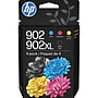 HP 902XL/902 Black High Yield and Cyan/Magenta/Yellow Standard Yield Ink Cartridge, 4/Pack (T0A39AN#140)~#|#~85A2504B-EFBD-4636-B8763D16D0940CB2_sc7