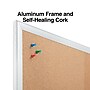 Staples Standard Durable Cork Bulletin Board, Aluminum Frame, 2'W x 1.5'H (ST52448-CC)~#|#~85A25564-1EA8-4DC3-ADAD1A4753C9429A_sc7