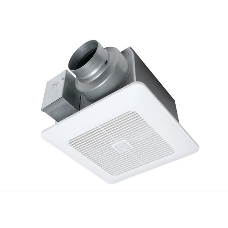 Panasonic WhisperSense 3.1" - 4" Traditional Bathroom Fan, White (FV-0511VQC1) image 1