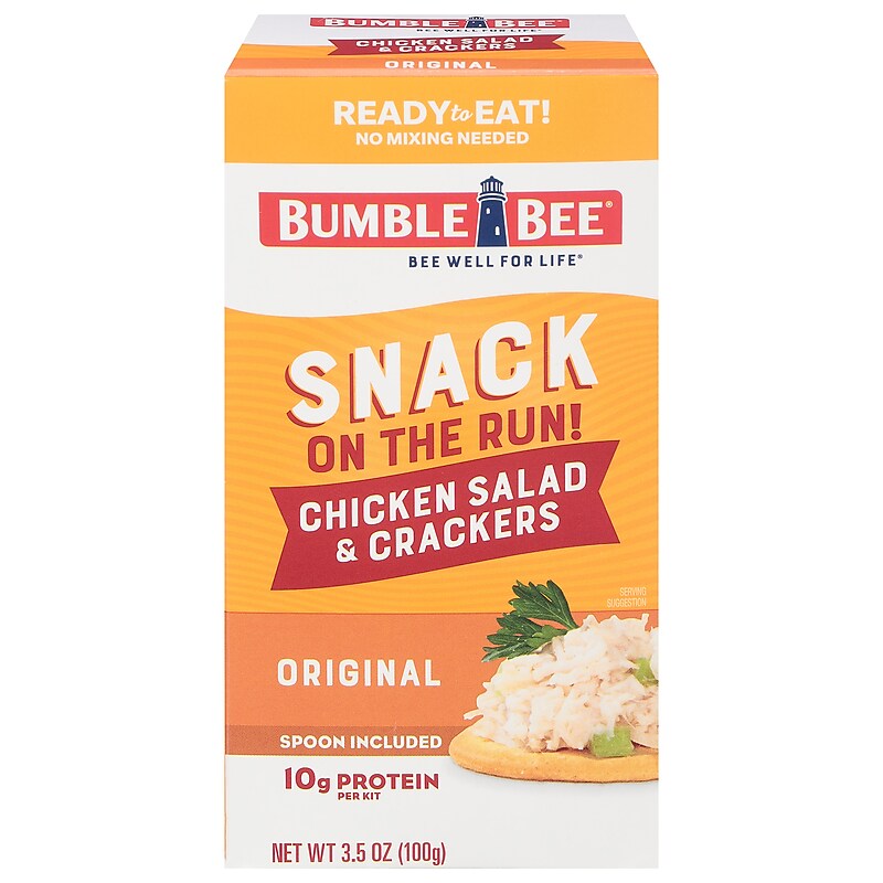 Bumble Bee Snack On The Run! Chicken Snack Kit, 3.5 oz., 12/Carton (AHF70350) image 1